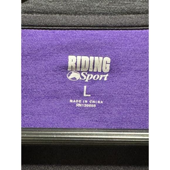 Dover Saddlery Riding Sport Equestrian Gray Wool Blend Wrap Cardigan Coatigan L - Picture 3 of 8